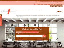 Tablet Screenshot of disabilitycrossing.com